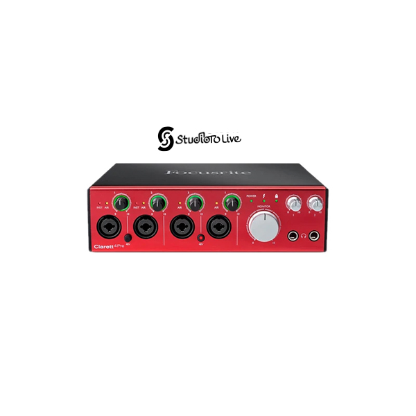 کارت صدای فکوسرایت مدل Clarett 4Pre Thunderbolt