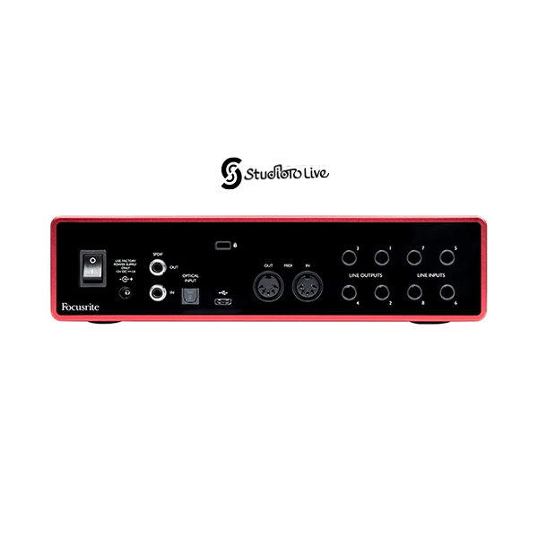 کارت صدای فکوسرایت مدل Focusrite Scarlett 18i8 G3
