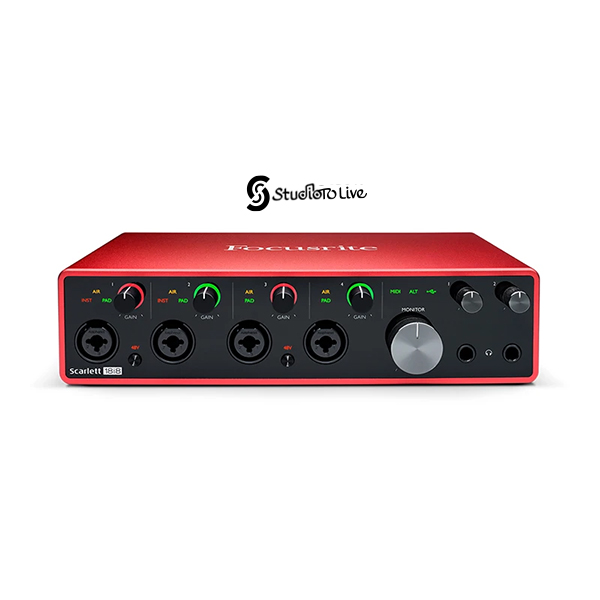 کارت صدای فکوسرایت مدل Focusrite Scarlett 18i8 G3