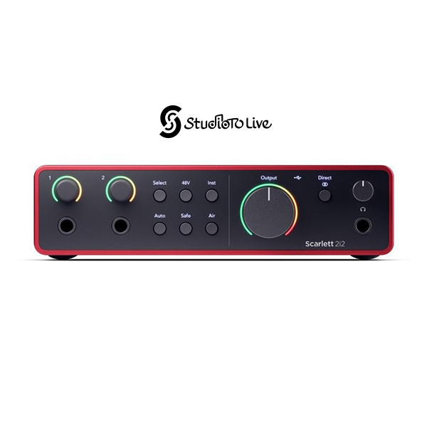 کارت صدای فکوسرایت مدل Focusrite Scarlett 2i2 G4