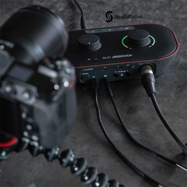 کارت صدای فکوسرایت مدل Focusrite Vocaster One