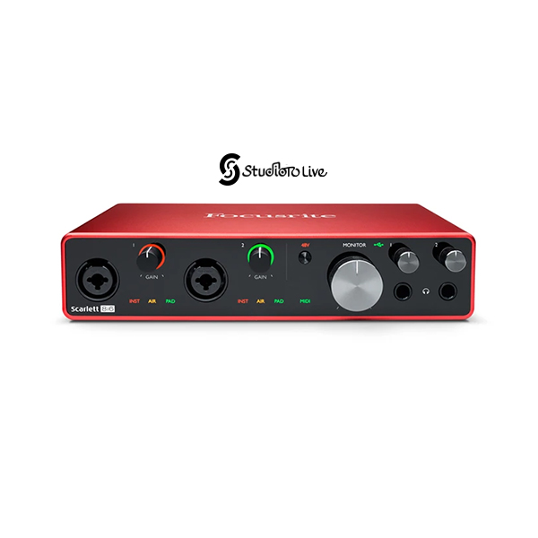 کارت صدای فکوسرایت مدلScarlett 8i6 G3