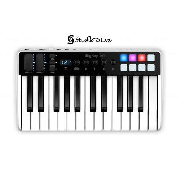 میدی‌کنترلر آی کی مالتی مدیا مدل iRig Keys I/O 25