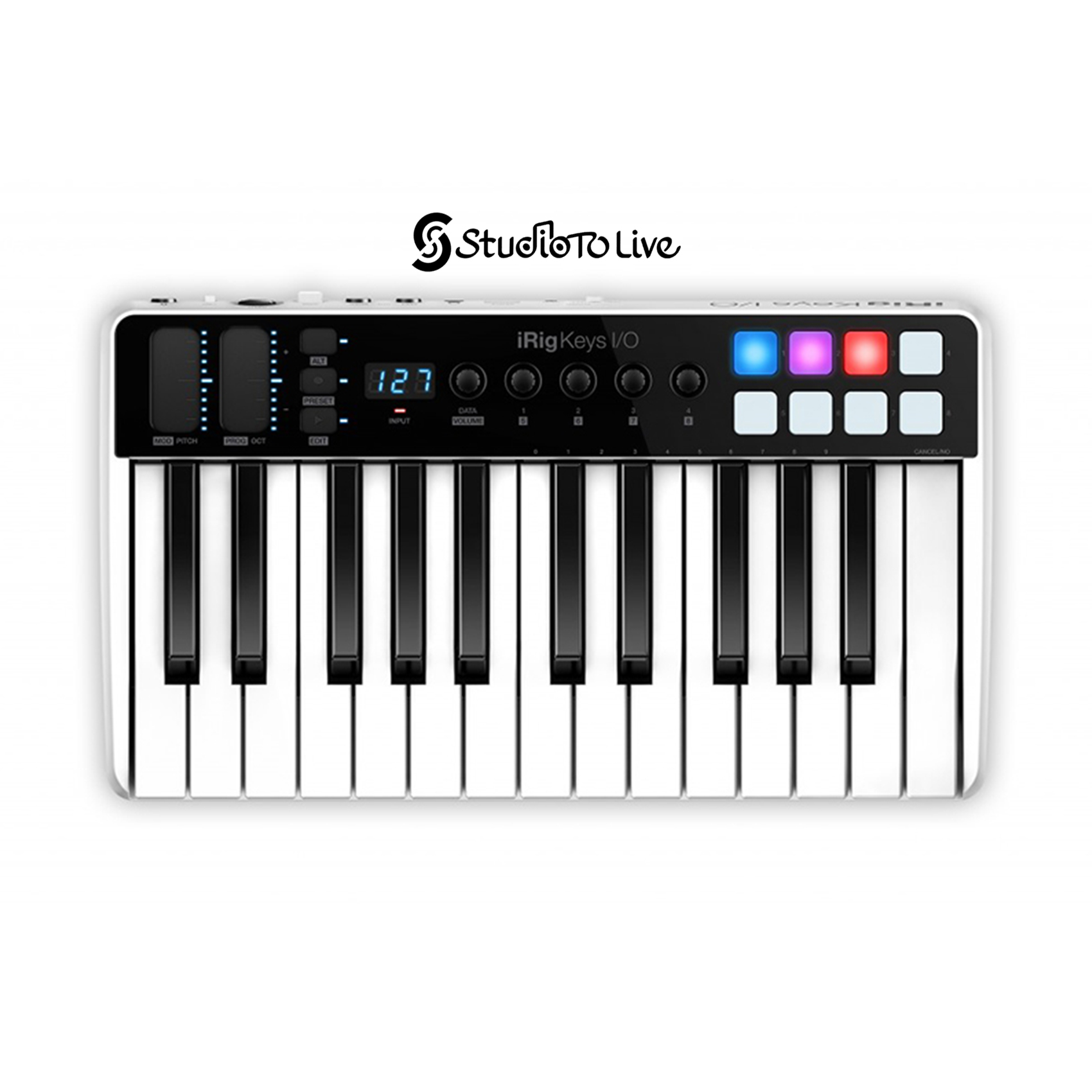 میدی‌کنترلر آی کی مالتی مدیا مدل iRig Keys I/O 25
