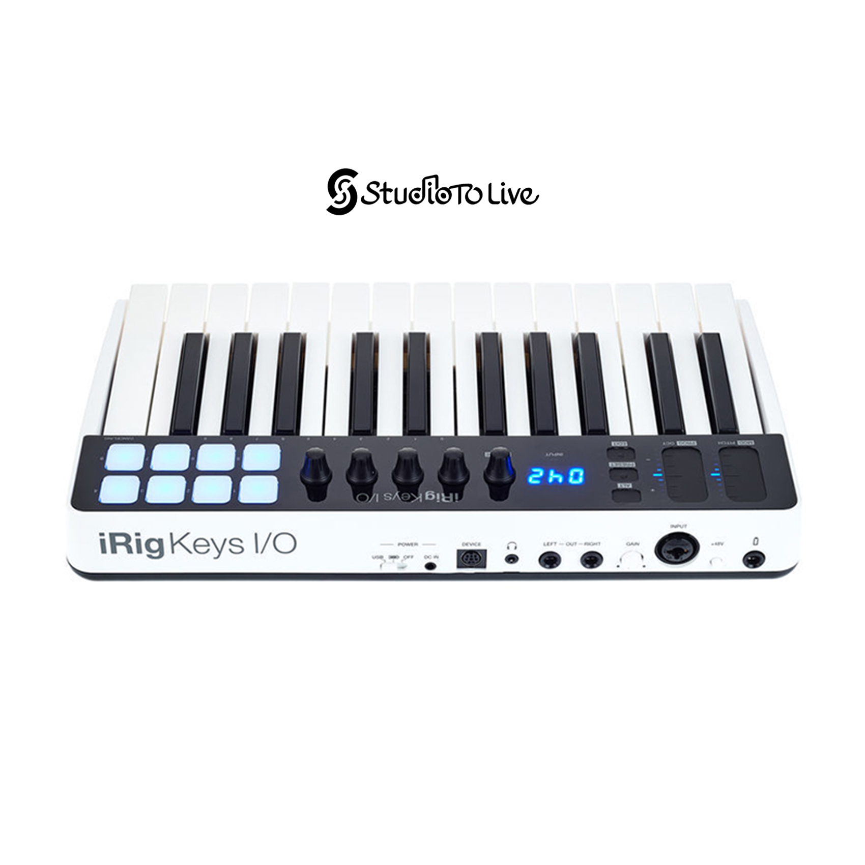 میدی‌کنترلر آی کی مالتی مدیا مدل iRig Keys I/O 25