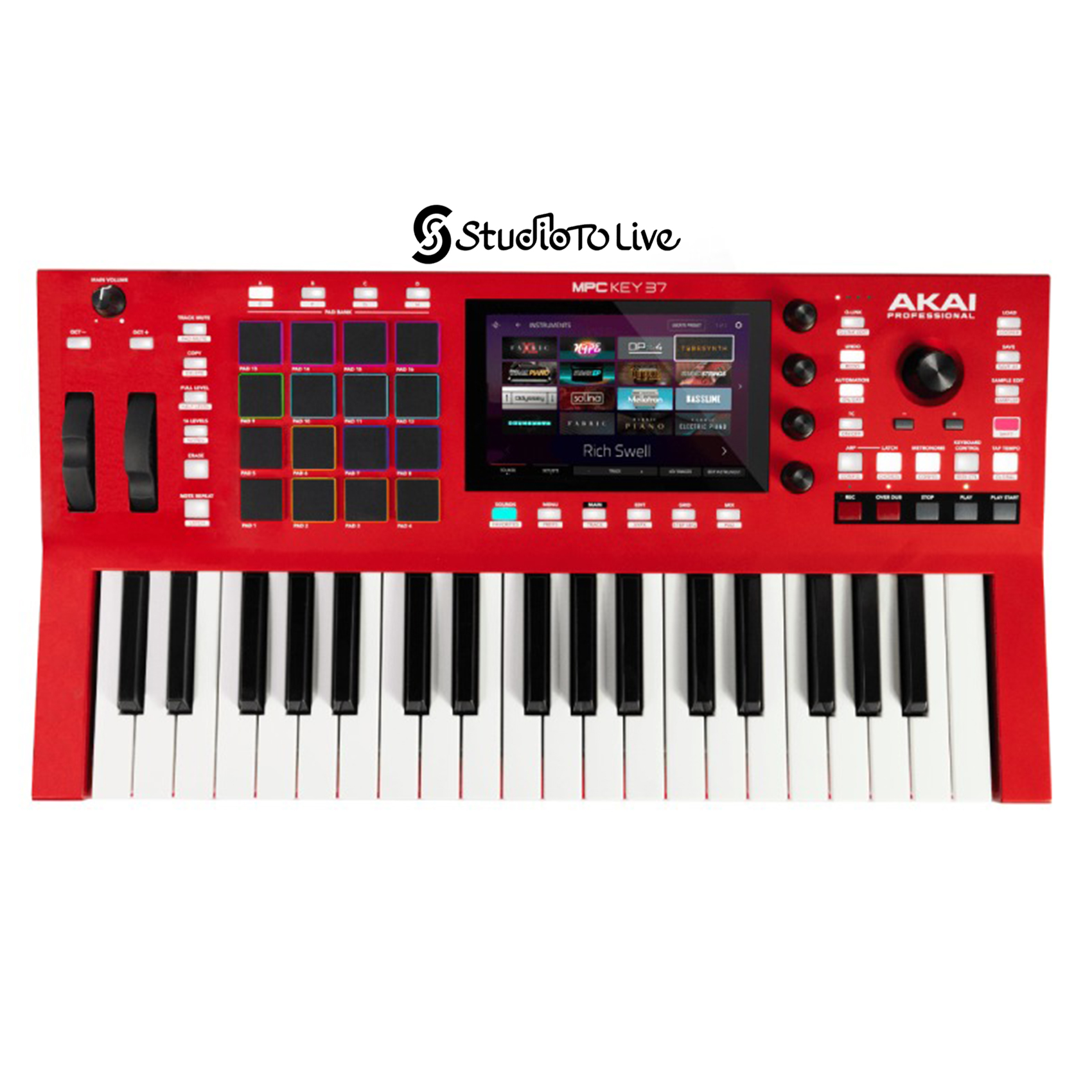 میدی‌کنترلر آکایی مدل MPC KEY 37