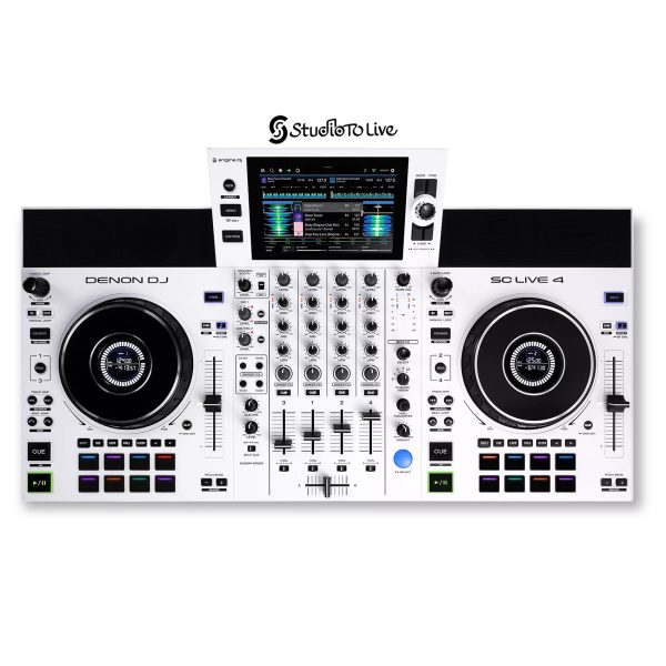 Denon DJ SC Live 4 White – کنترلر دی‌جی