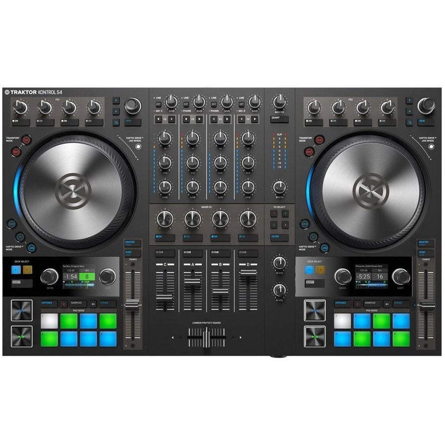 کنترلر دی جی نیتیو مدل TRAKTOR KONTROL S4 MK3 (ویـترینی)